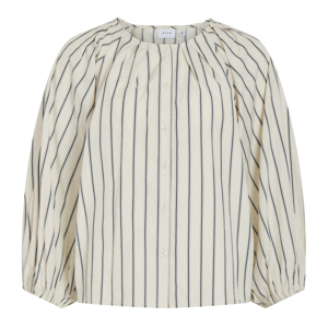 Vila Belfie O Neck Stripe Shirt